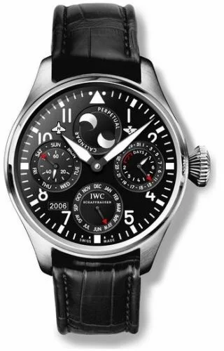IWC Big Pilot Perpetual Calendar Stainless Steel / Black / Association Monegasque Contre Myopathie IW5026-02 (IW502602)
